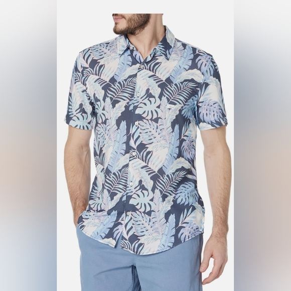 TheoryIrving Shade Flannel Shirt GUESS - Picture 2 of 7